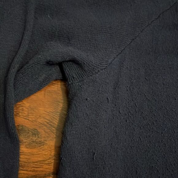 Torrid Blue Heart Embroidered Butterflies Design Pullover Sweatshirt Feminine - Picture 12 of 13